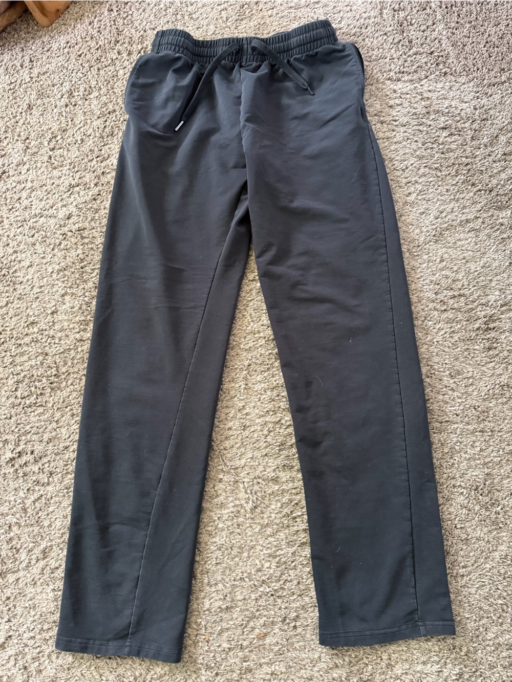 Men's Black Sweatpants - Classic Drawstring Comfort